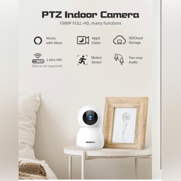 🆕 WESECUU Indoor Camera - Picture 2 of 13